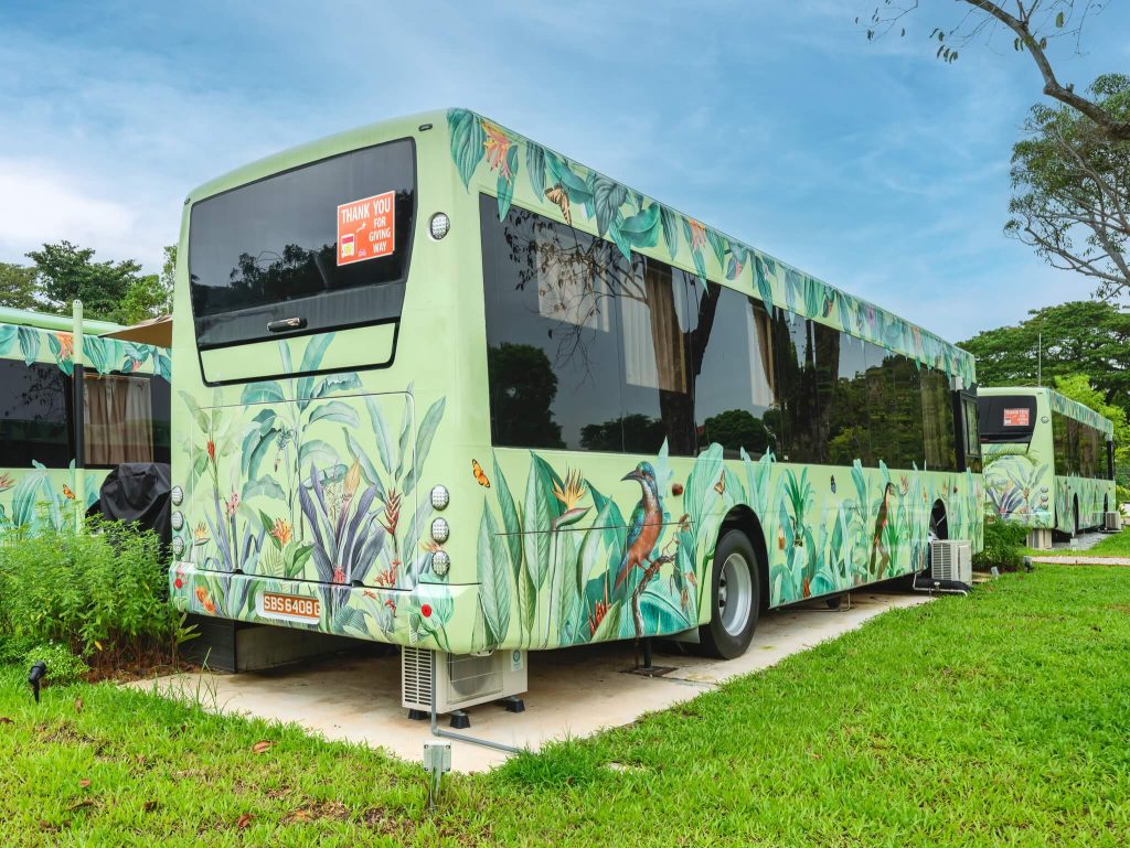 Room Exterior (Light Green) | The Bus Collective
