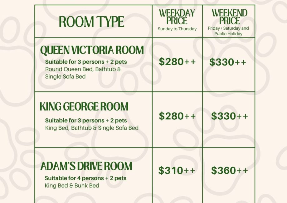 Pet Friendly Room Promo