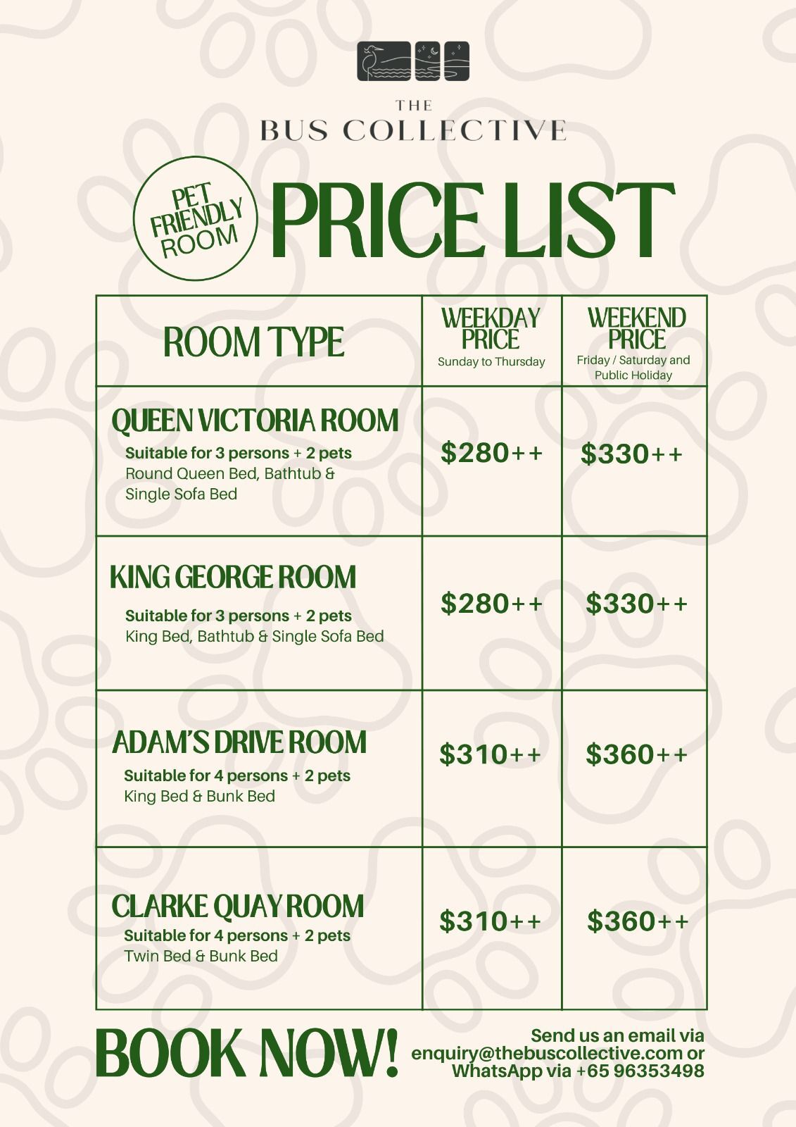 Pet Friendly Room Promo